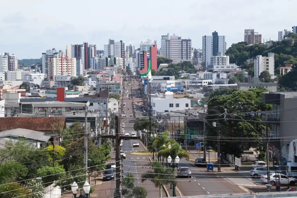 Pato Branco avenida tupi