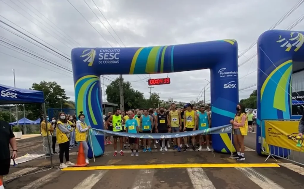 corrida sesc trânsito
