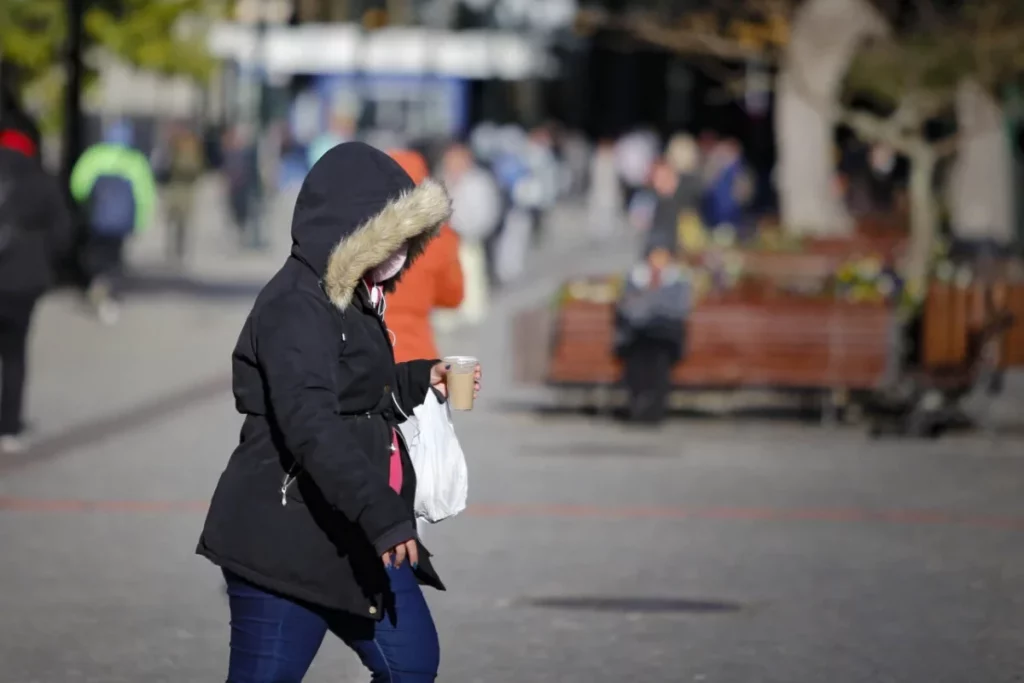 frio temperaturas