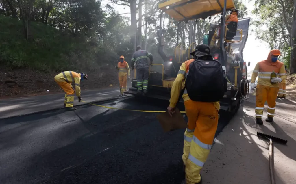 obras pedágio lote 6