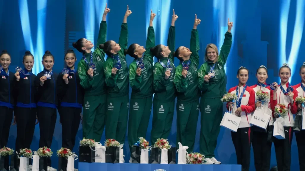 ginástica ritmica ouro milão