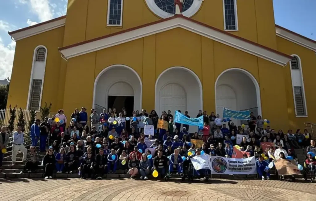 Manifestação Apae Pato Branco
