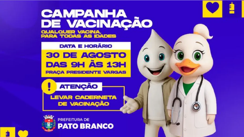 campanha de multivacinação pato branco