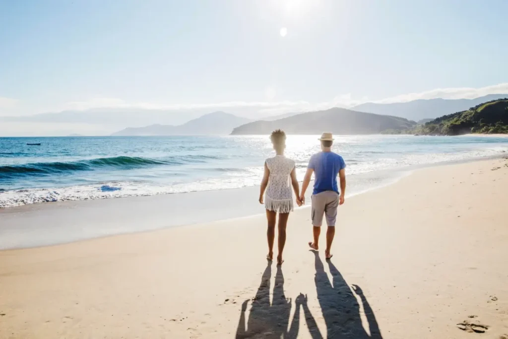 casal praia
