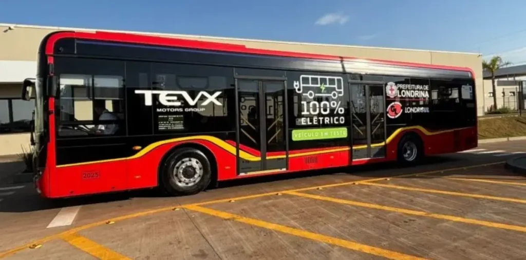 ônibus elétrico londrina