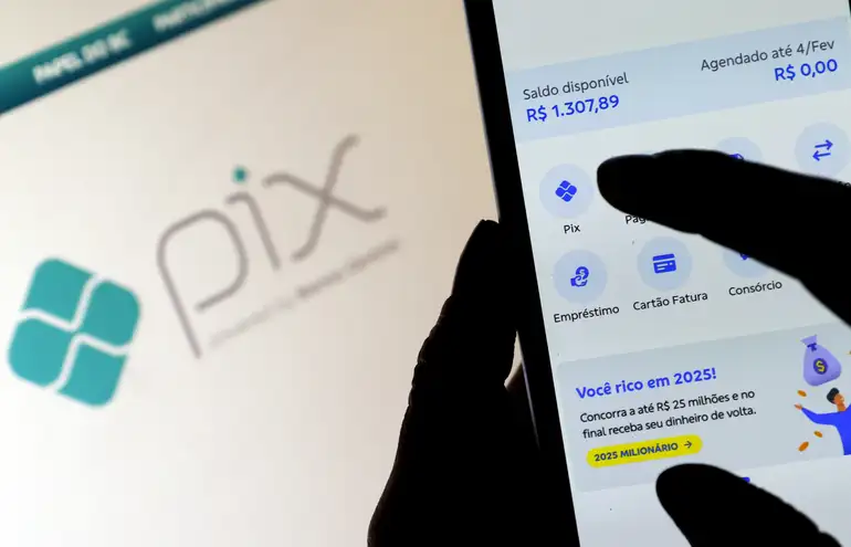 pix botão de contestação