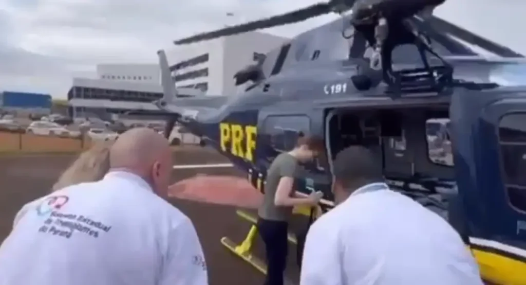 transporte de coração prf