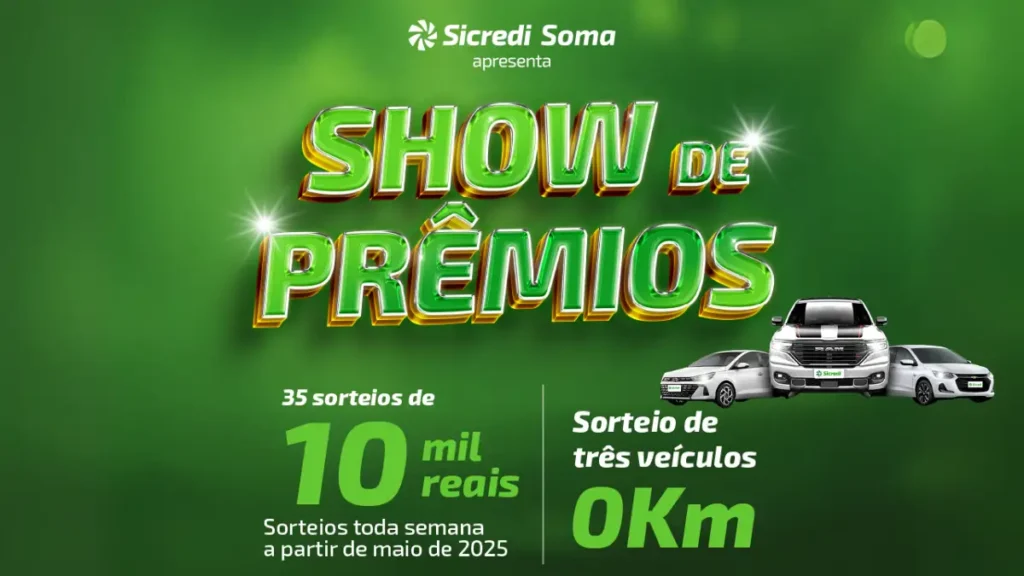 show de prêmios sicredi soma