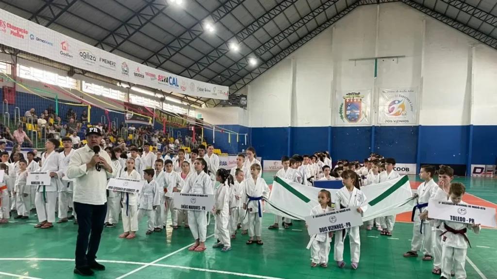 copa de karatÊ dois vizinhos