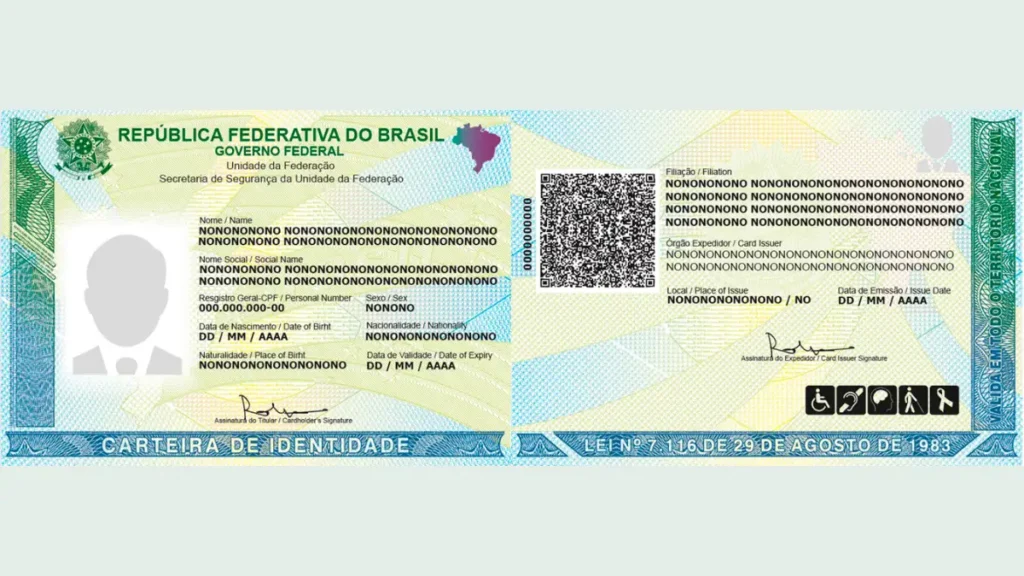 cin carteira de identidade nacional