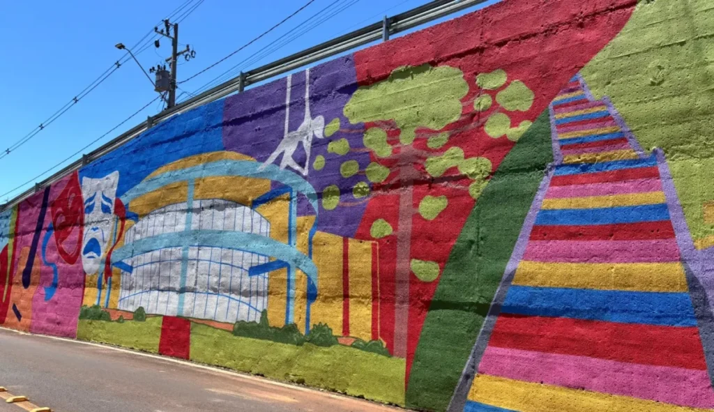 mural dois vizinhos