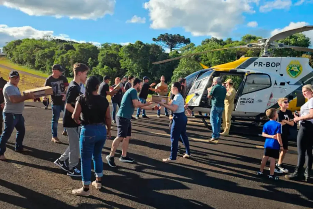rio bonito do iguaçu apoio aéreo