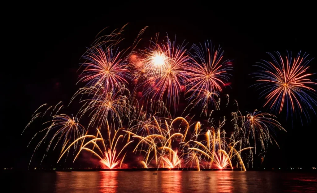 fogos de artifício