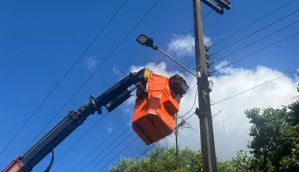 iluminação led coronel vivida
