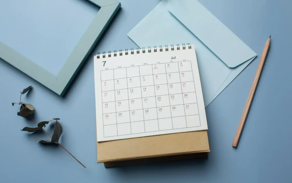 calendário