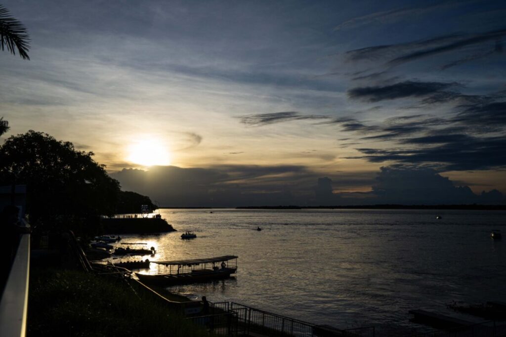 sol entardecer
