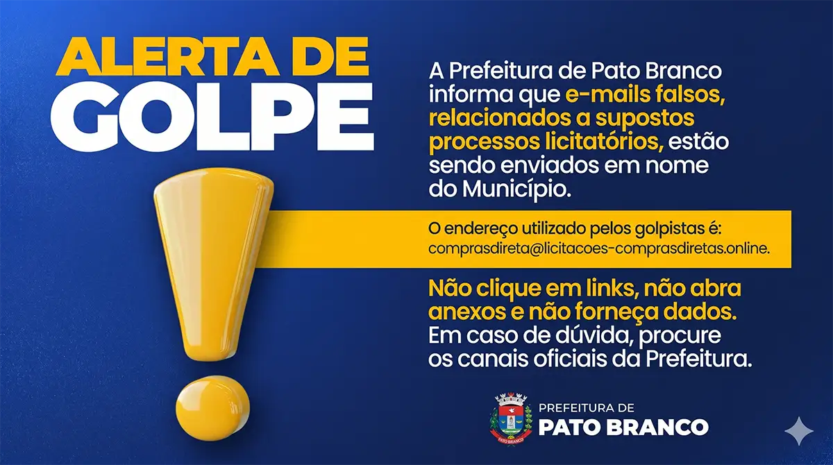 Alerta Golpe pref pato branco