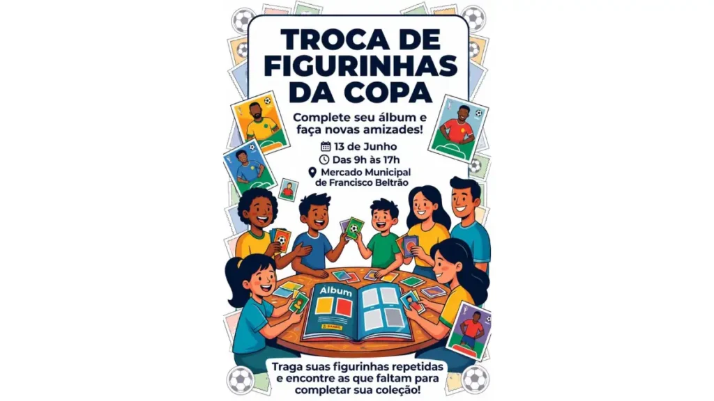 troca de figurinhas copa