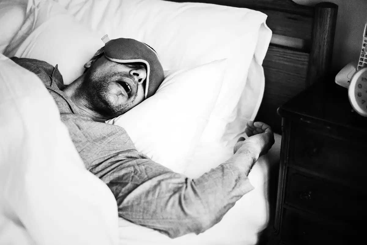 homem dormindo